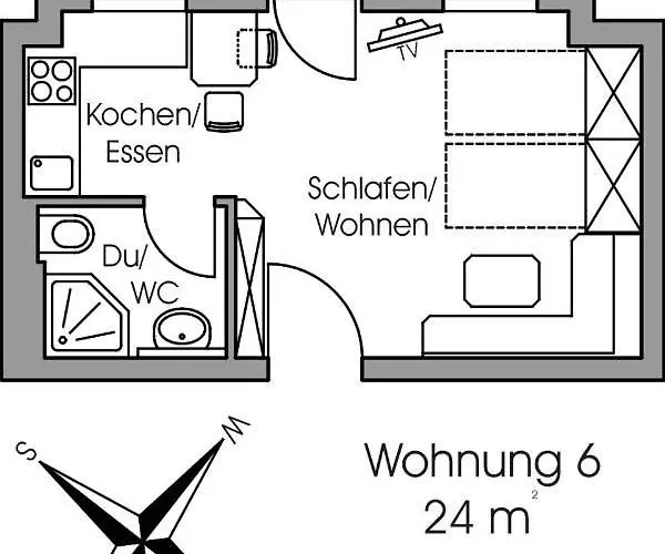 Beim Hausbacher Appartamento *